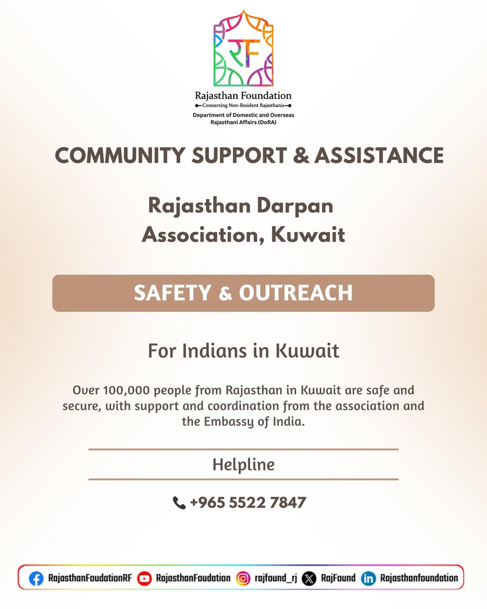 Rajasthan Foundation tweet media