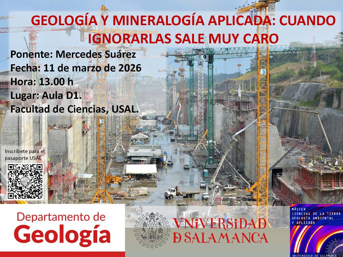 Departamento de Geología USAL tweet media