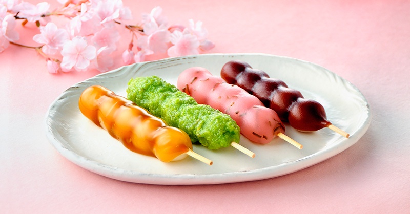 🍡お花見だんご のご紹介🍡 おだんごの美味しい季節になりました