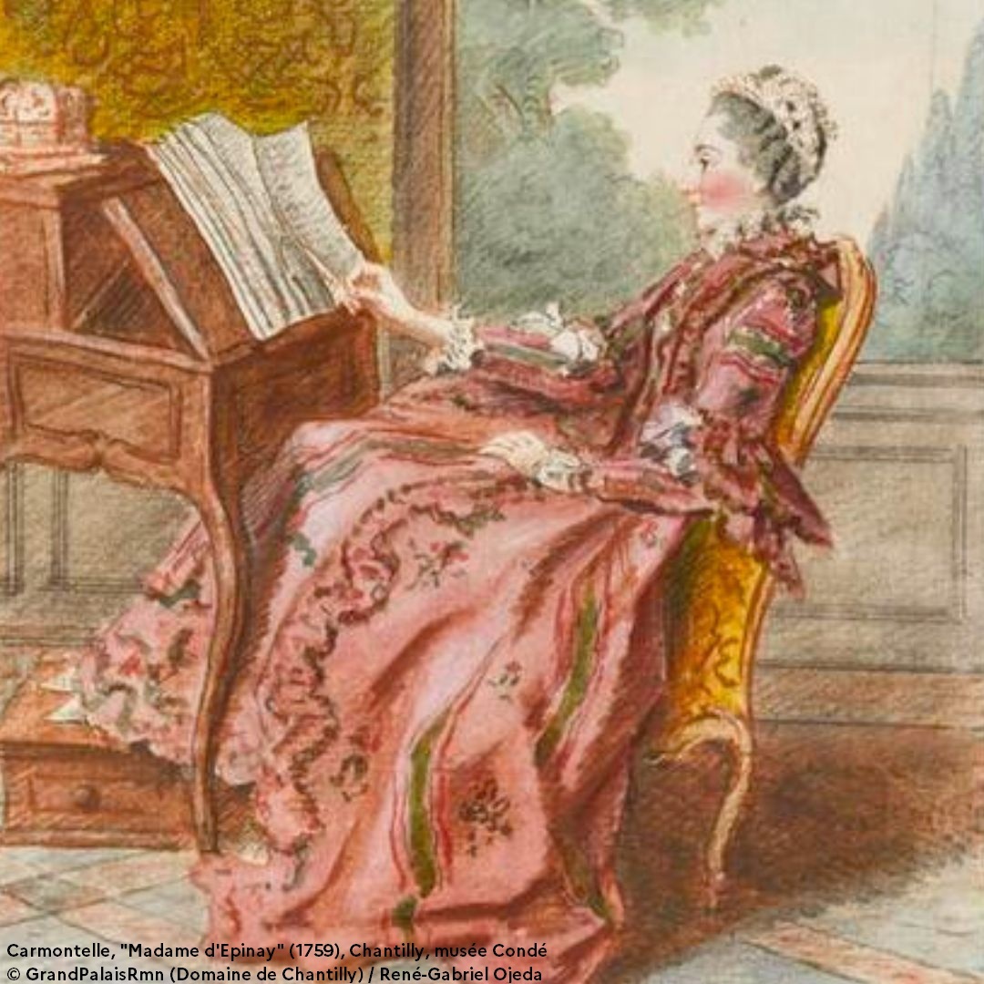 MinistereCC's tweet photo. #CeJourLà 📚 | Le 11 mars 1726 naît Louise Tardieu d’Esclavelles, marquise d’Épinay (1726-1783). Certaines des œuvres de cette éminente femme de lettres de l’époque des Lumières sont disponibles sur @GallicaBnF .
📷 (c) @CdeChantilly https://t.co/MriGLmsLjR