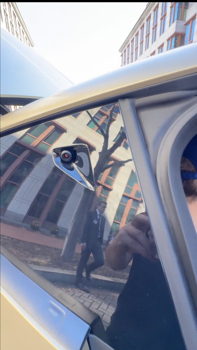 AutoButterMars's tweet photo. Cybercab Update:
The smallest Tesla with the biggest legroom. 🛋️
Massive screen inside, extra C-pillar camera outside. Built specifically for the Unsupervised FSD era.
#autobutter #cybercab #FSD #tesla https://t.co/AdqHdMFHOj