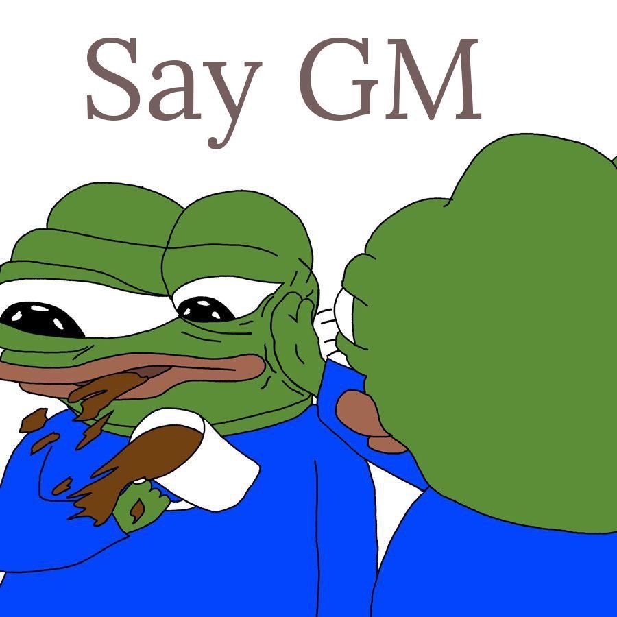 G morning guys

I don't why people using a man name to get engagement.

You know what man I'm talking about.

Btw GM guys what's your plan for today?