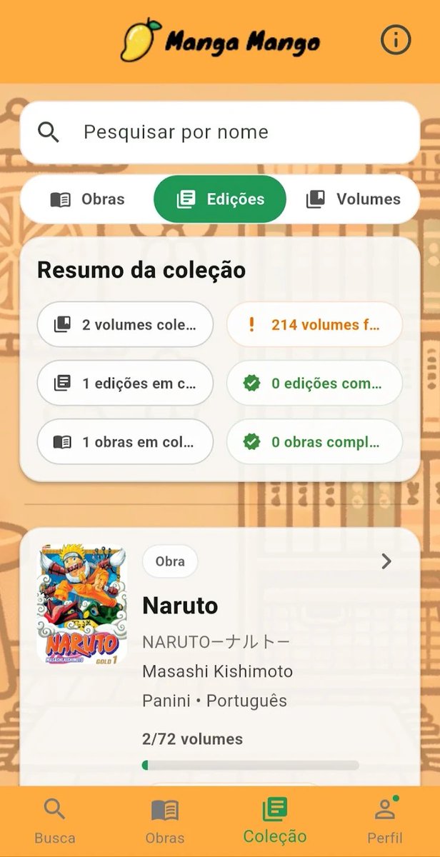 mangamangoapp's tweet photo. Bem-vindo ao Manga Mango!

Um app feito para colecionadores de mangá organizarem sua coleção e acompanharem a leitura.

📚 1000+ mangás no catálogo
📖 Controle de leitura
🏆 Badges de coleção

Baixe agora:
https://t.co/ysYTwgSJ6w https://t.co/srXzQ4p1tD