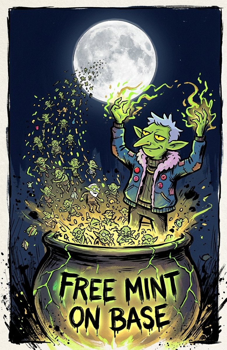 Messed around some stuff here and there and produced this.

I decided to capture <a href="/magicburp/">Magic Burp | Goblynz</a> assembling the goblynz for the upcoming <a href="/GoblynzNFT/">Goblynz</a> mint coming on base.

Hope you like it
