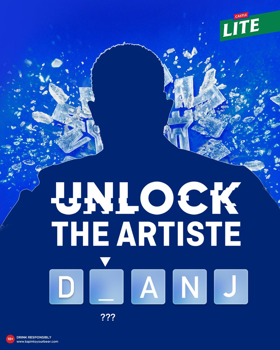 We might’ve made this too easy… 😏​
If you’ve ever screamed “Ogbono feli feli!” on the dancefloor, you already know who this is.​
Hint: A name opens the lock.​
  So, what’s the name? Drop it like it's extra cold in the comments.
#CastleLite
#Nothinghitslikeextracold