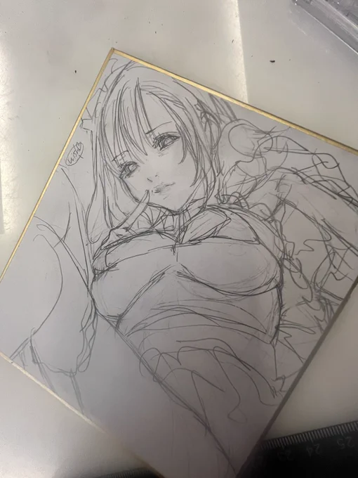 後ほどヤフオクに出品します。
ミニ色紙です〜
売り上げは、全額
漫画協会さんが立ち上げに関わる被害者の会に、寄付予定★

是非是非みてね 