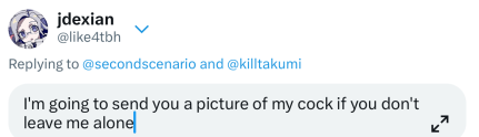secondscenario's tweet photo. Leaked photos of Jordan @like4tbh sexually harassing me... Please cancel this guy #JordanIsOverParty https://t.co/ks4wymr4KV