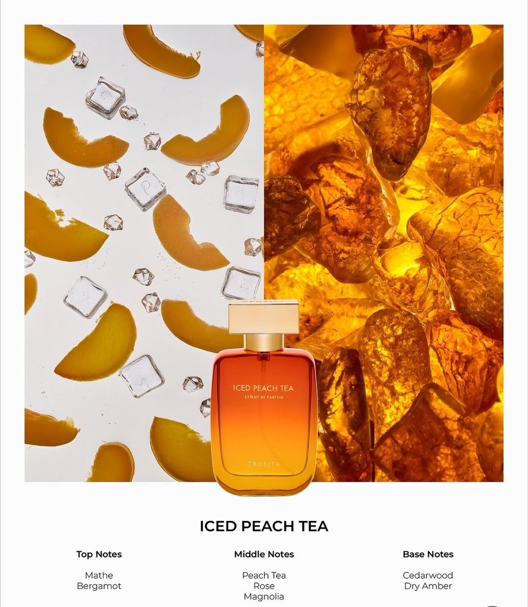 putsaall's tweet photo. WTS PARFUM CRUSITA ICE PEACH TEA, New masih segel 150K. Bisa CO shopee https://t.co/UKjhcdxh1K