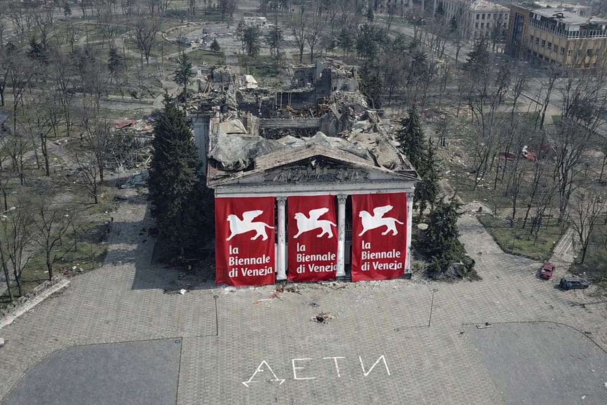 MaistroukV's tweet photo. L’arte russa - da Mariupol alla @la_Biennale https://t.co/Sw8rEnoZsS