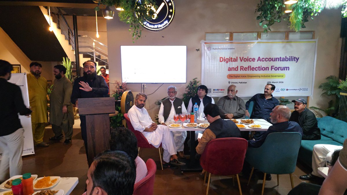 stepforpeace's tweet photo. Digital Voice Accountability and Reflection Forum in Chiniot

The forum brought together government officials, community leaders, politicians, media, and citizens to discuss issues raised through the Digital Voice Dialogue Foruys and promote inclusive governance &amp; accountability https://t.co/bhIcCNndLc