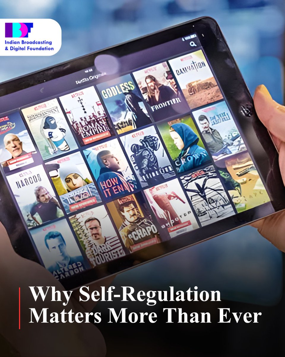 Indian Broadcasting & Digital Foundation tweet media