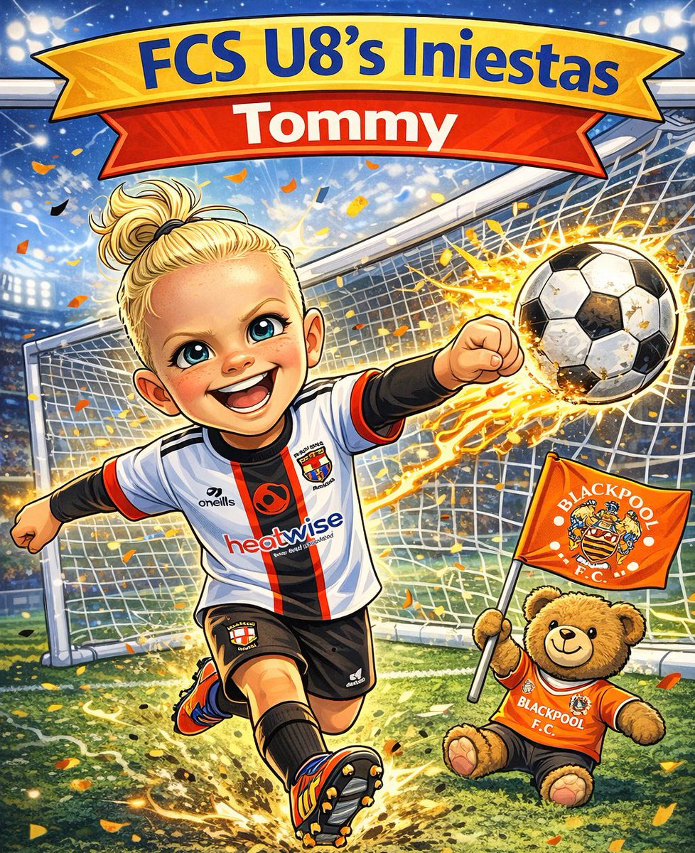 🍊⚽️🎂🎉🎈🎁🍰🥳A massive Happy 8️⃣th Birthday to my little partner in crime &amp; and most football/ Blackpool FC mad boy I know.. love you lots 🍊⚽️🎂🎉🎈🎁🍰🥳

Ps.. hopefully <a href="/BlackpoolFC/">Blackpool FC</a> can get you 3 points for your birthday tonight 🙏🍊