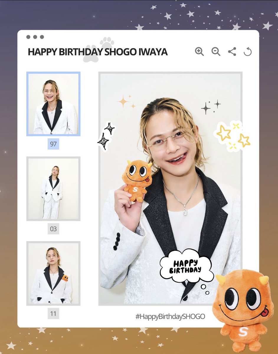 sota_kazu_shogo's tweet image. わたしにできることでお祝いしてます🥺
ほんとに1番大好きな推しです♡
素敵な日に、1年にしてね🫶
うるさくてすいません🙂‍↕️💓

 #HappyBirthdaySHOGO
 #THERAMPAGE #岩谷翔吾