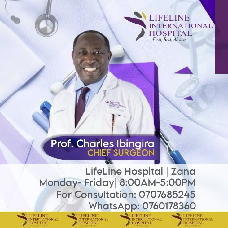 LifelineIntlUG's tweet photo. Meet Prof.Ibingira Charles our General https://t.co/cZtzzS3XRp or Book for an appointment on +256 707685245/+256 760178360 https://t.co/C88bpbo3RR