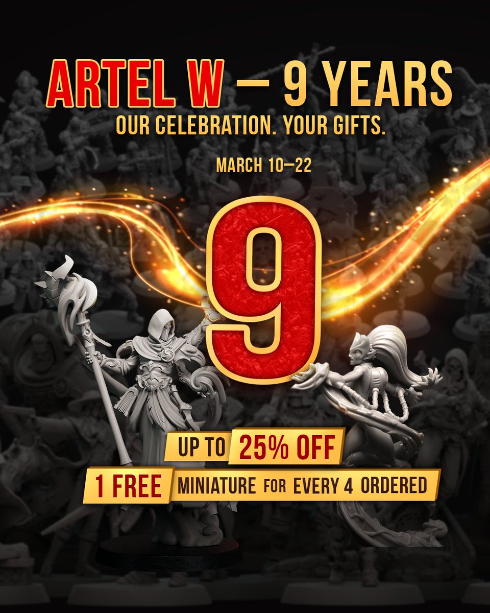 Artel W Miniatures tweet media