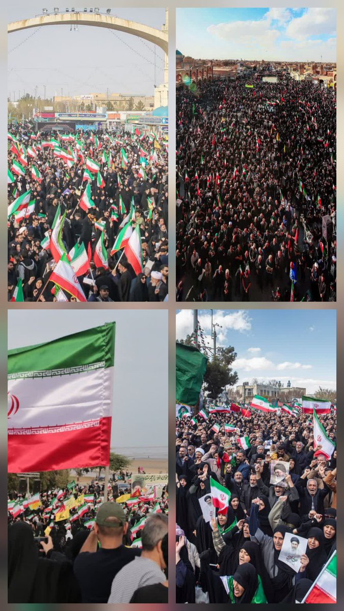 حضور و تجمع مردم سراسر کشور عزیزمان در بیعت با رهبر جدید انقلاب اسلامی ....
ماشاالله به این جمعیت ✌️

#خامنه_ای_دیگر