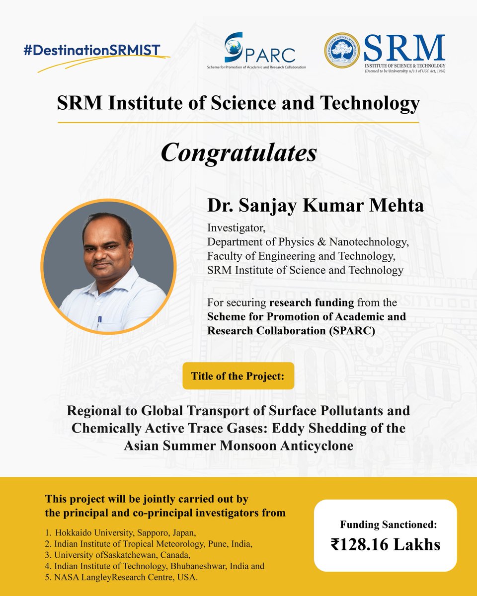 SRM Institute of Science and Technology tweet media