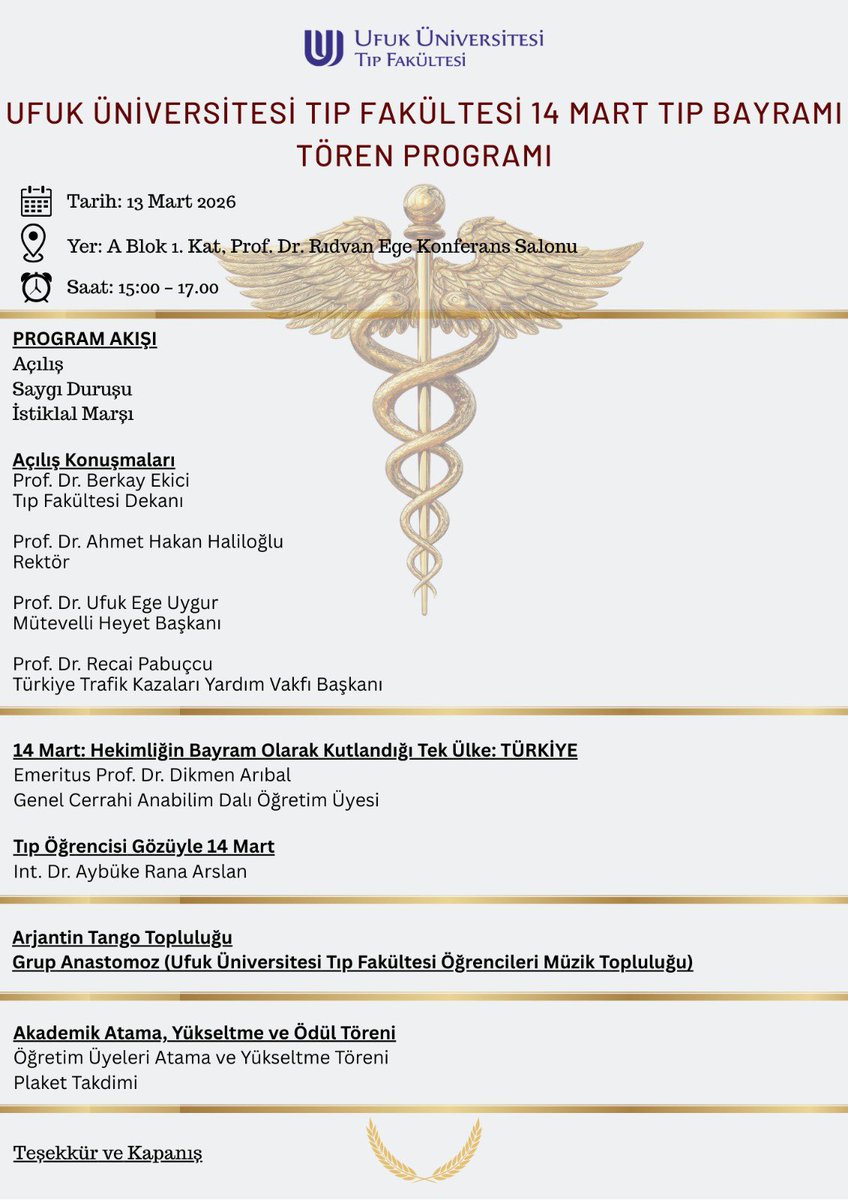 Ufuk Üniversitesi tweet media