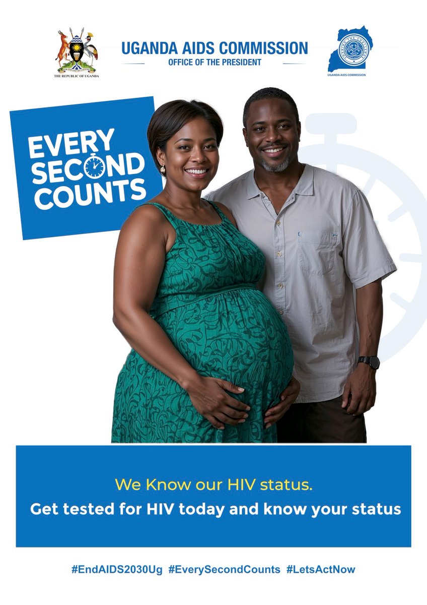 Do you know your HIV status? There’s no better time than right now.

Get tested today and take control of your health journey. 

EverySecondCounts, EndAIDS2030Ug, LetsActNow.