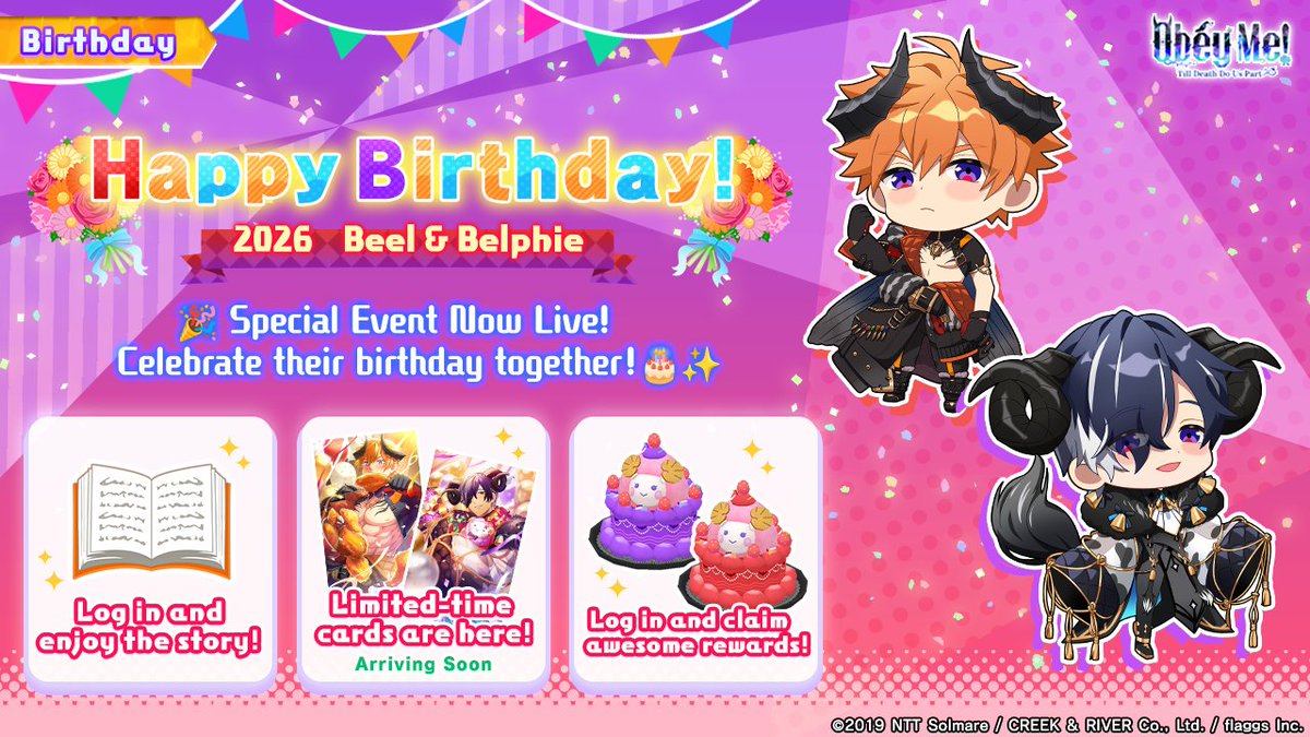 Obey Me! Till Death Do Us Part tweet media