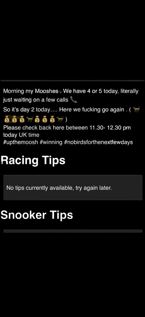 Dont join Moosh Tips tweet media