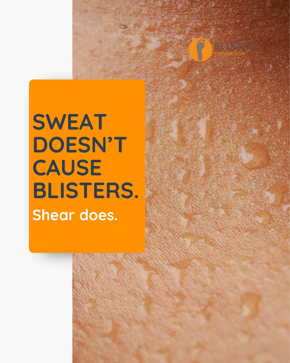 Blister Prevention tweet media