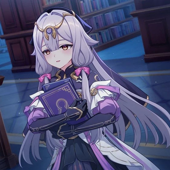 day 486 of daily honkai characters - serapeum!
