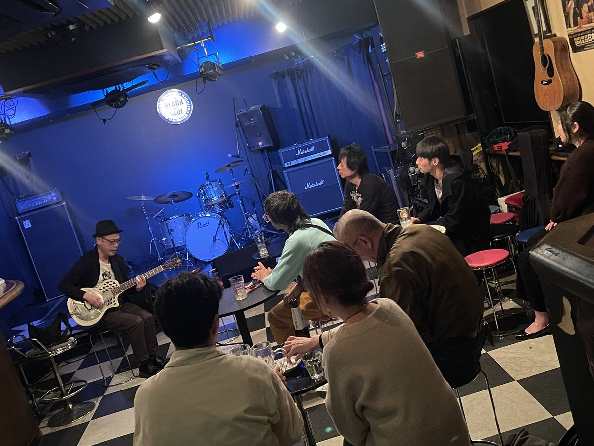 生音酒場@吉祥寺ブラック&ブルー tweet media