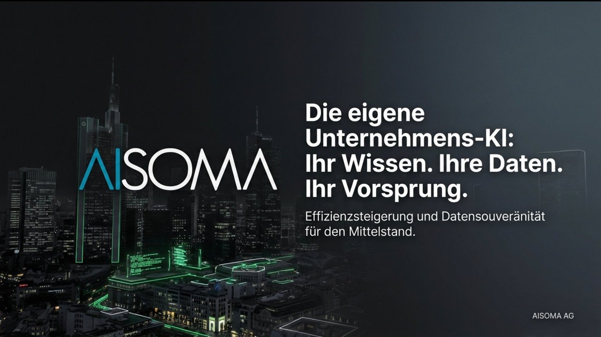 Fachkräfte verschwenden über 9 Stunden pro Woche mit der Suche nach E-Mails und Dokumenten.

‼️Das sind fast 2 Monate pro Jahr.

Laut Studie von McKinsey (2024).

✅ Eine firmeneigene KI bricht Datensilos auf und liefert Antworten auf Knopfdruck. Mehr Produktivität und 100%