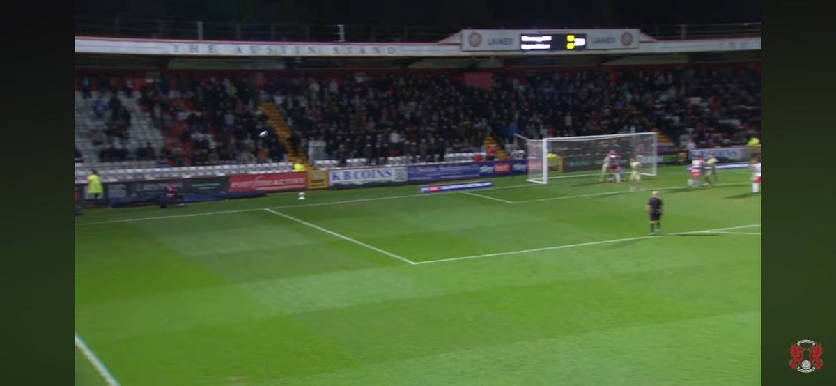 lukejramsay07's tweet photo. @LeagueOne25 That’s the biggest “350” away end I’ve ever seen https://t.co/RRvCR3jnPZ
