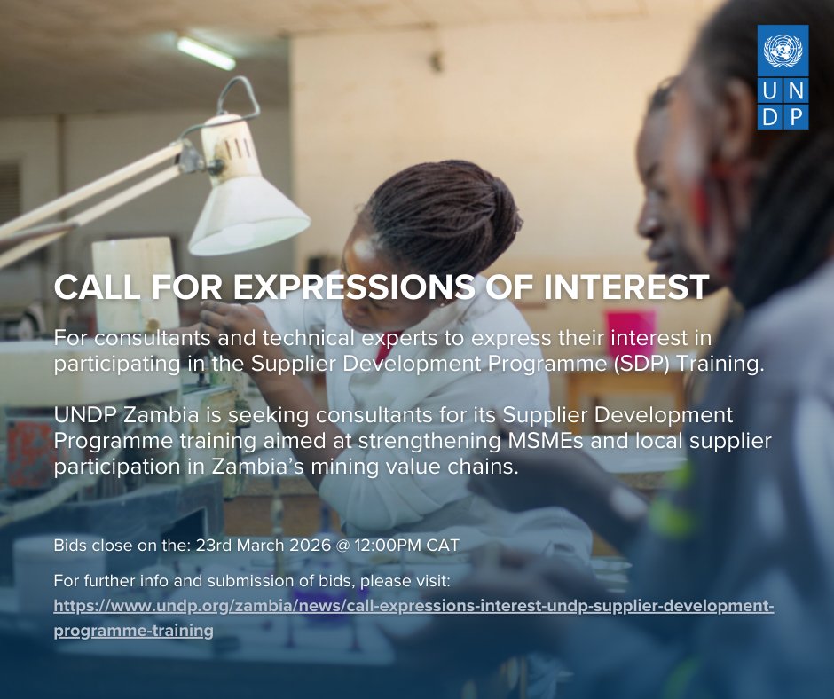 UNDP Zambia tweet media