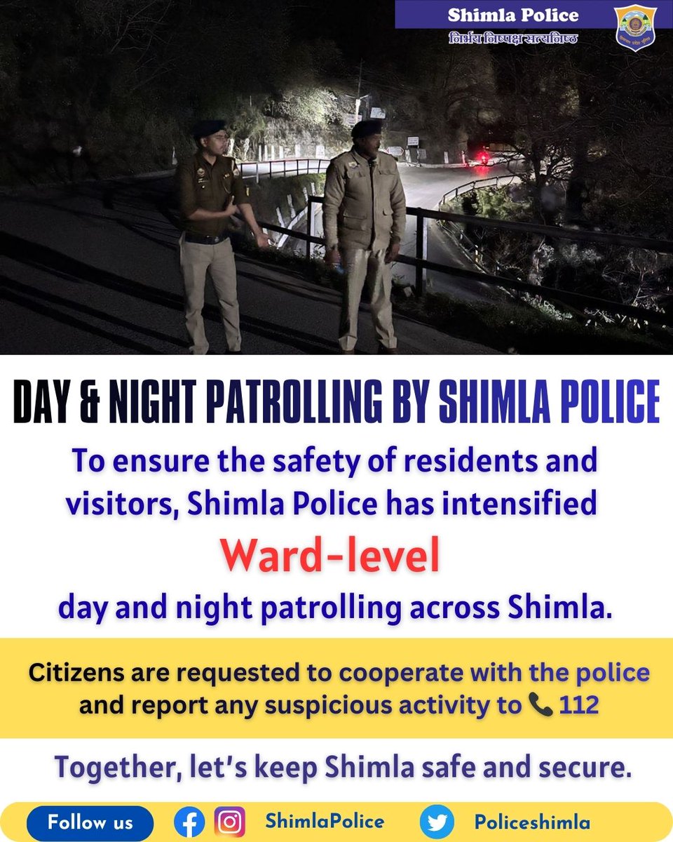 Shimla Police tweet media