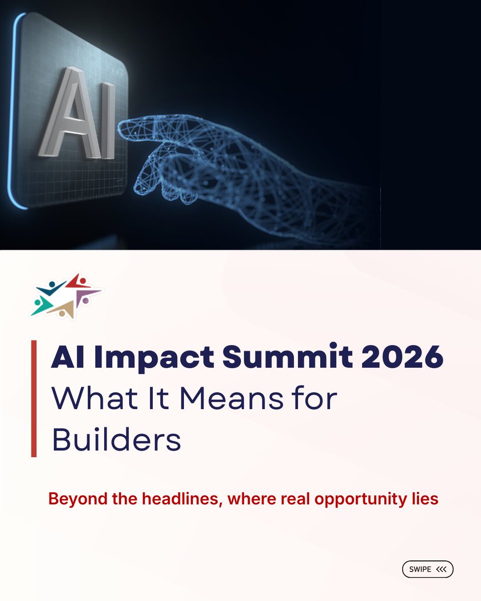 YBrantWorks's tweet photo. The recently held #AIImpactSummit2026 showed AI’s shift from experimentation to execution. 

The question now: Are you building AI as a feature or as infrastructure?

#YbrantWorks #AIImpactSummit2026 #EnterpriseAI https://t.co/RTk8f9p86P