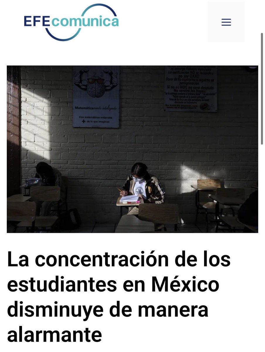 La reducción en la atención de los estudiantes podría traducirse en una caída de hasta el 40 % en la capacidad para resolver problemas matemáticos y en comprensión lectora. Reforzar la lectura en formato físico y un uso educativo de la tecnología pueden ser parte de la solución.