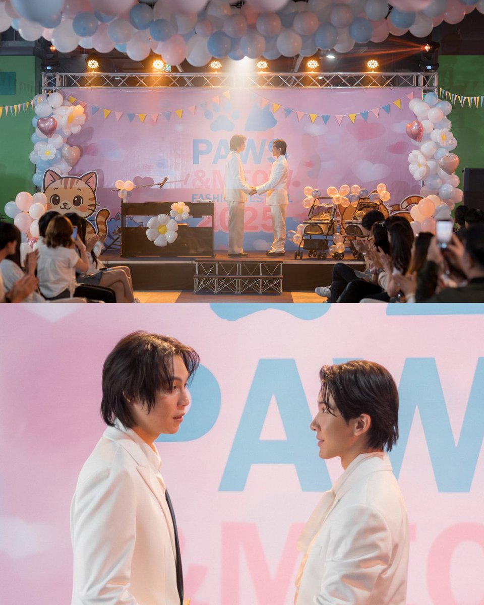 ขนาดเป็นโชว์ยังชวนเขินขนาดนี้เลยอุนทาส คำว่าเหมาะสมมานเป็นแบบนี้นี่เองสิน้าาา👉🏻👈🏻💖💍

[PHOTO BEHIND THE SCENES]
#CatForCashEP8 🐈🐾
<a href="/Firstkpp/">First.kp</a> <a href="/myktnw/">KHAOTUNG</a>