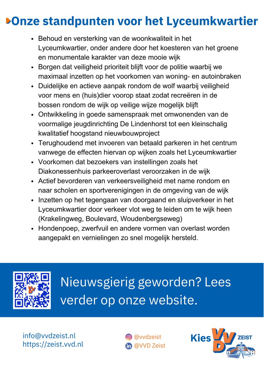 VVD Zeist tweet media