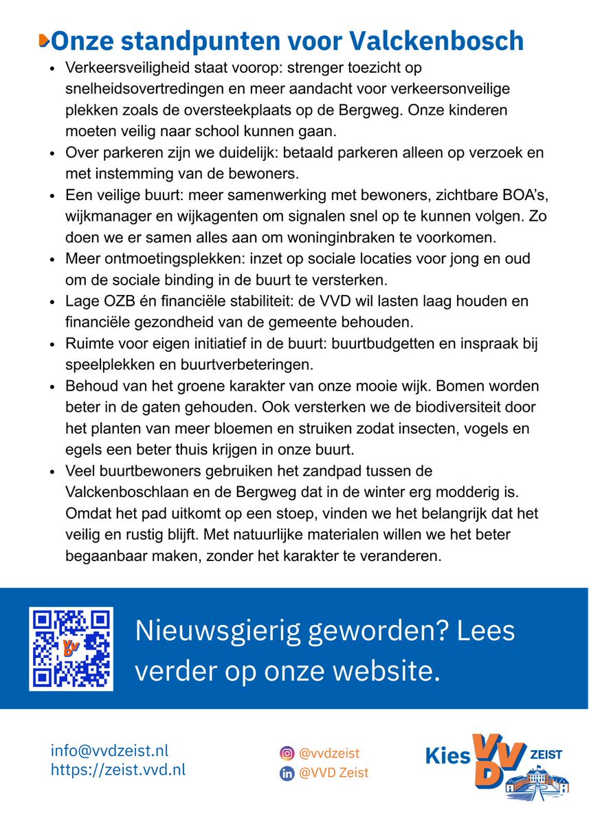 VVD Zeist tweet media