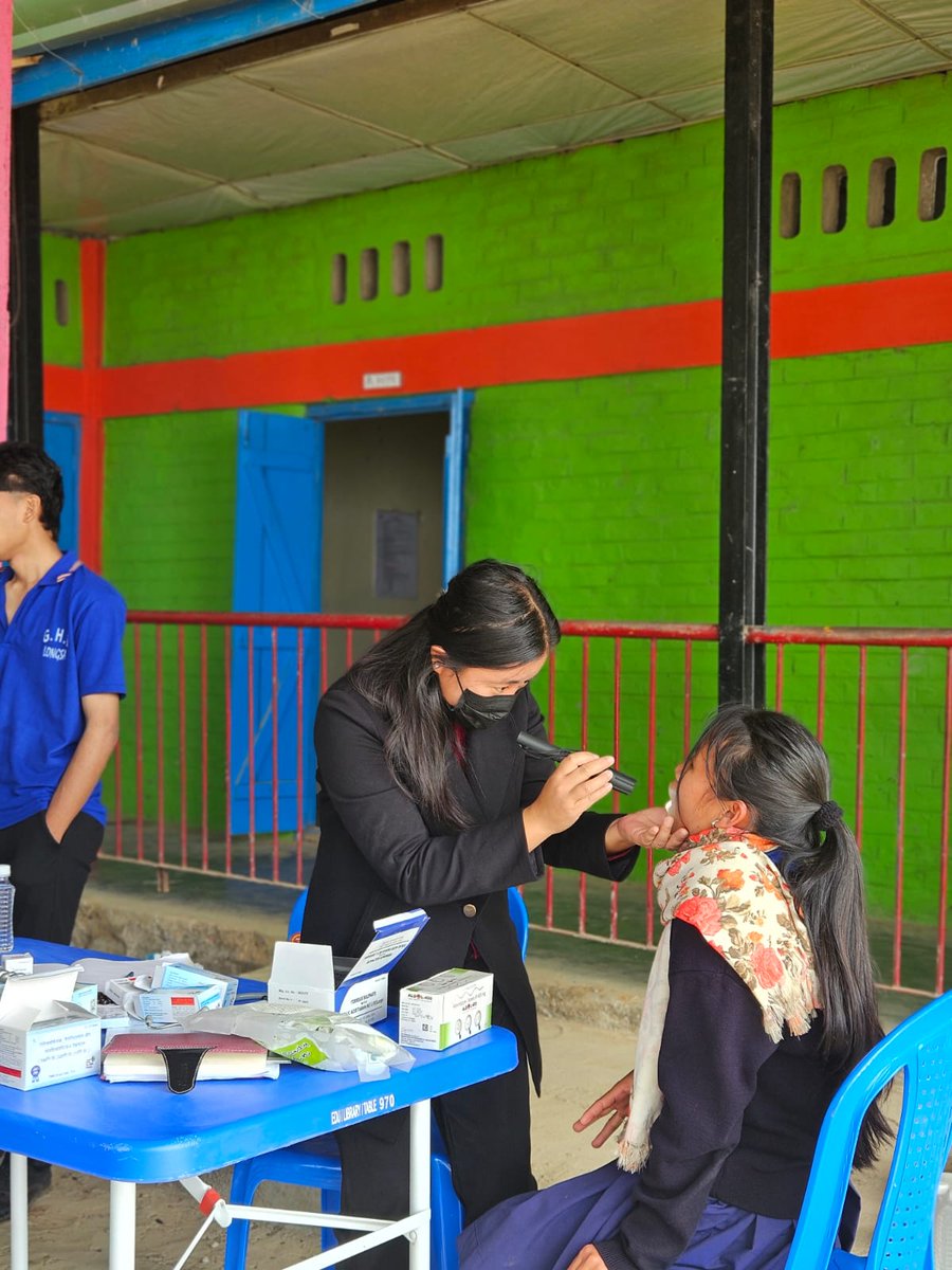 Pink Health Camp in celebration of District Girl child day in convergence with Mobile school health ( RBSK) health &amp; Family welfare was held on 11th march 2026 at GMS longsa #wokha, a total no of 50 students including teachers did screening test. <a href="/MinistryWCD/">Ministry of WCD</a> <a href="/DC_Wokha/">Deputy Commissioner, Wokha</a>