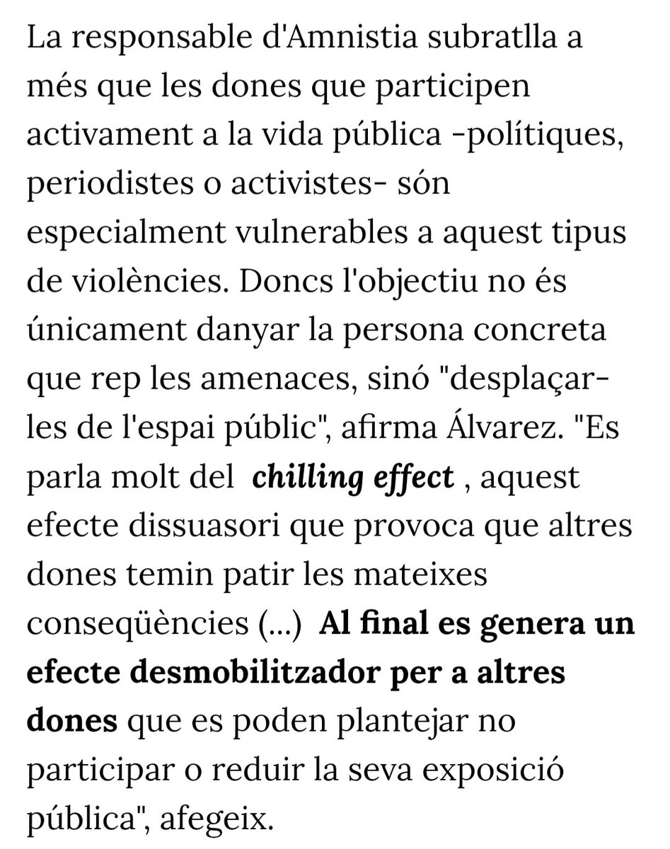 MaTeresaNaves's tweet photo. ♀️L'assetjament a #CristinaFallarás, @IreneMontero i #RitaMaestre evidencia l'escalada de #violència contra #activistes o #polítiques d'esquerres
✋Aturem els discursos d'odi i violències masclistes!
🫂La nostra solidaritat, companyes! @RegeneremnosStJ
👉https://t.co/NctfxkxGnZ https://t.co/x6ngJHKO64