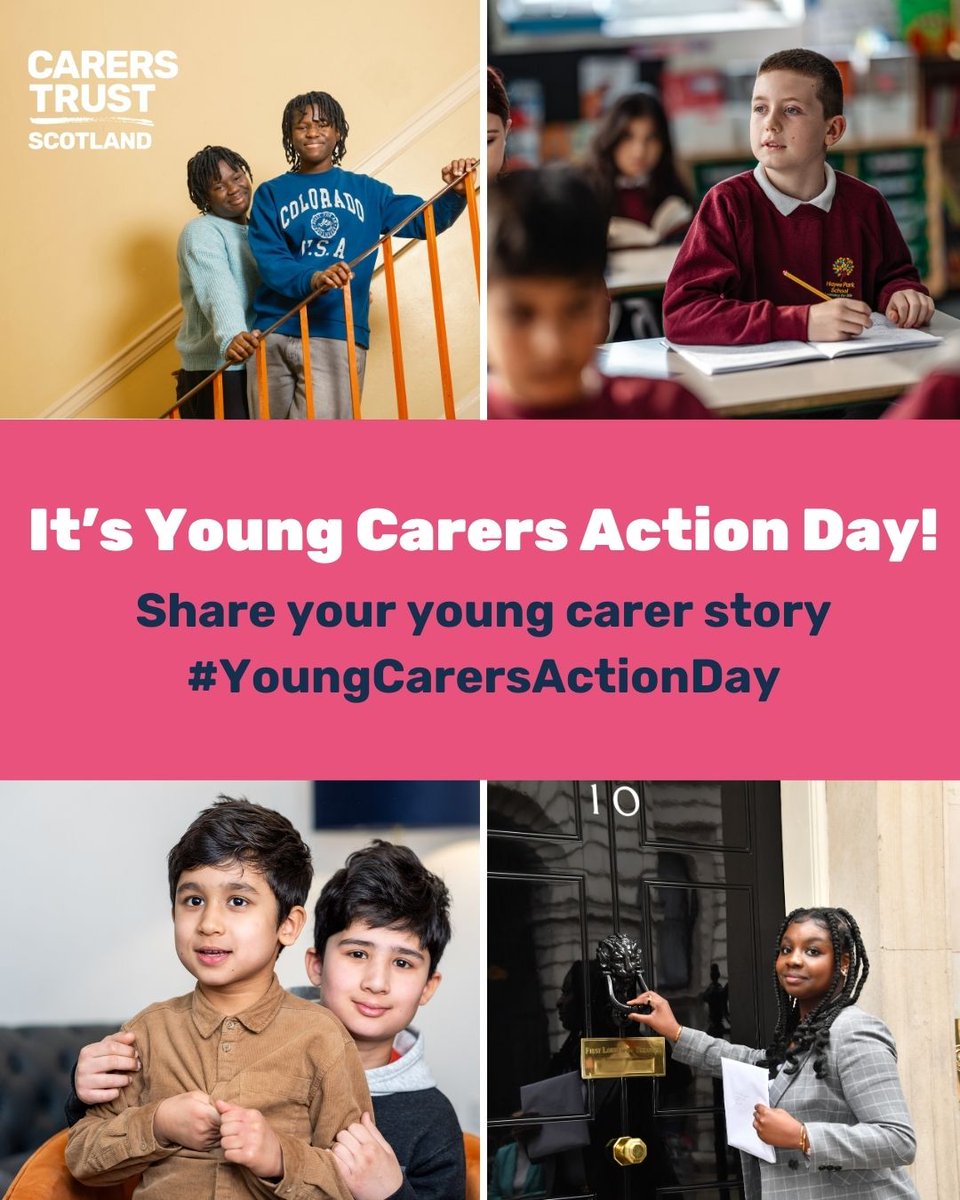 On Young Carers Action Day, we’re amplifying the voices of young carers and calling for the recognition and support they deserve.
Share your story and be part of the change.

#YoungCarersActionDay 