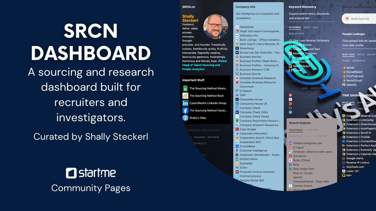 Start.me tweet media