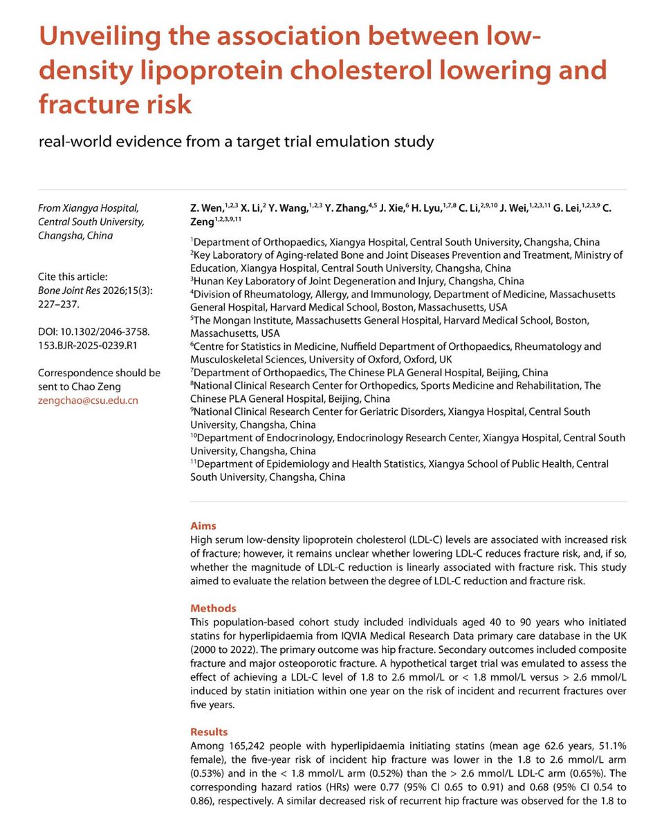 Bone & Joint Research tweet media