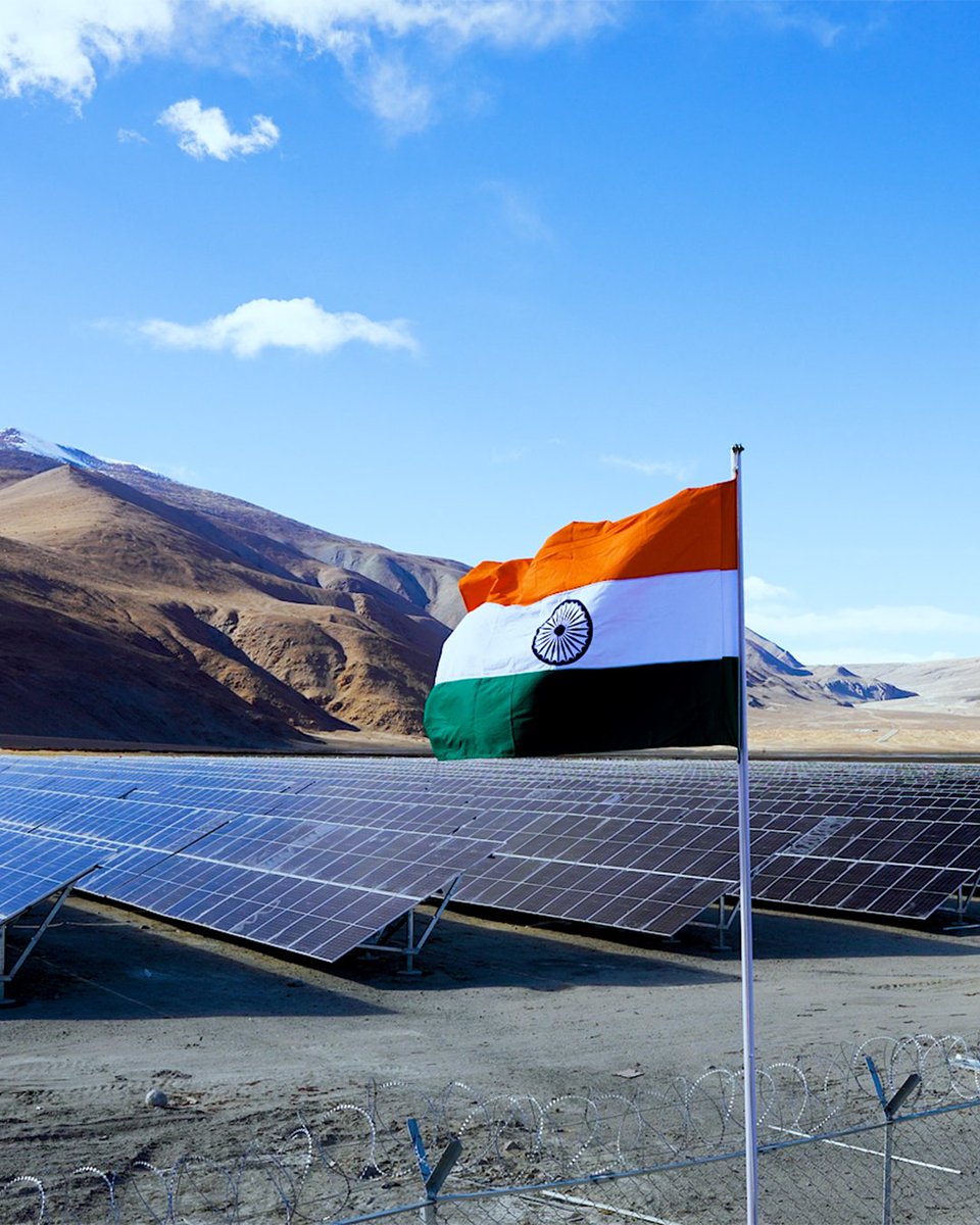 NatGeoIndia's tweet photo. For a nation that never stops, energy transformation must be steady and sure.

Balancing dependable power with clean energy innovation, NTPC is enabling a transformation that keeps the nation moving while preparing it for a better tomorrow. https://t.co/PXxngJdVZ9