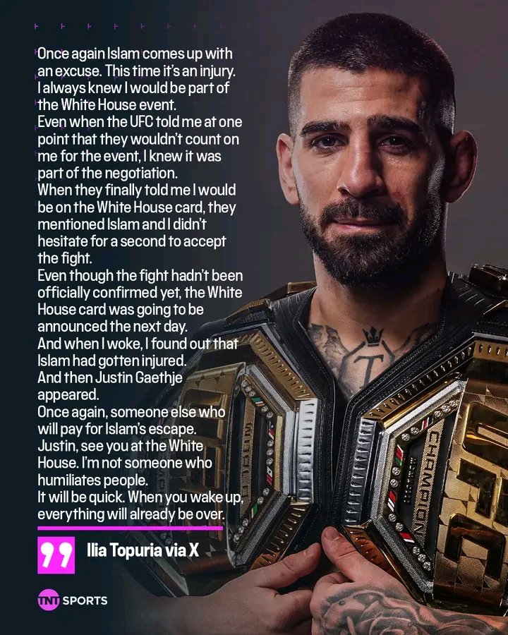 Apex_Roman's tweet photo. Islam Macachev Ducks 🦆 the Undisputed, Undefeated Lightweight heavyweight champion! Ilia Topuria @Topuriailia 
The 17- 0.

17 Men have Tried 
17 Men have Failed.

My apologies to Justin Gaethje 
🥊 https://t.co/JD2ZjtevRE