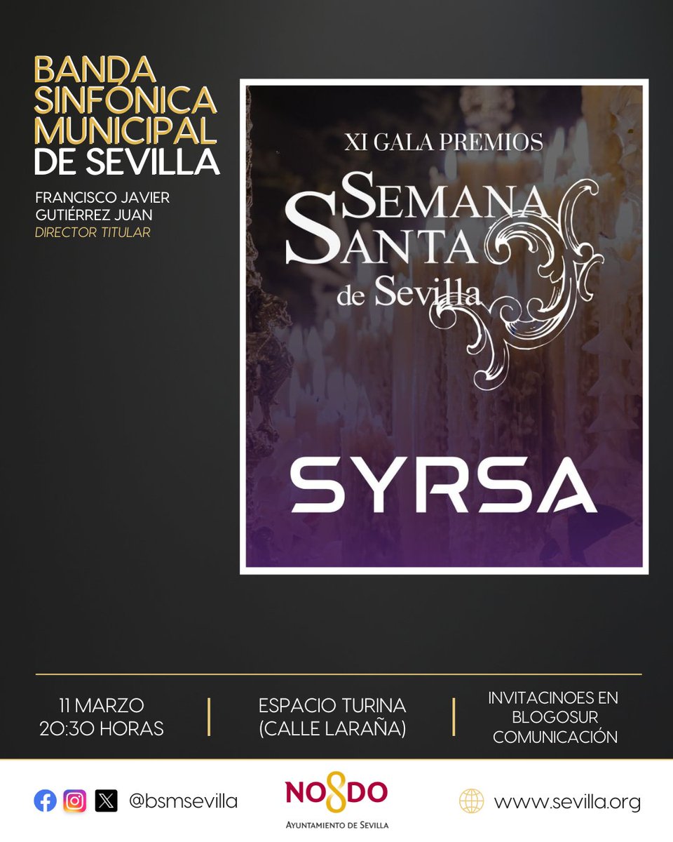 Banda Sinfónica Municipal de Sevilla tweet media