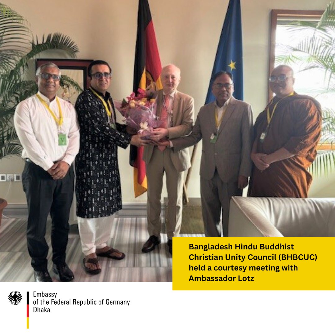 Germany in Bangladesh tweet media