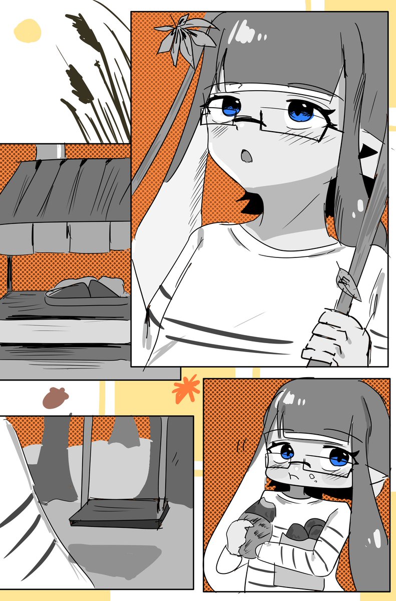 Uo_samurai's tweet photo. 🍁👓🦑
#絵描きダイナモン https://t.co/jEufRDVkPl