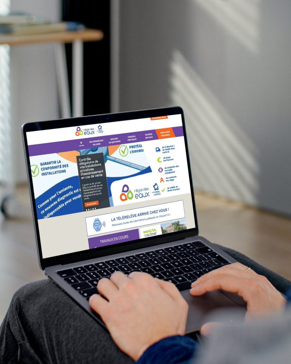 Régie des eaux 3M tweet media