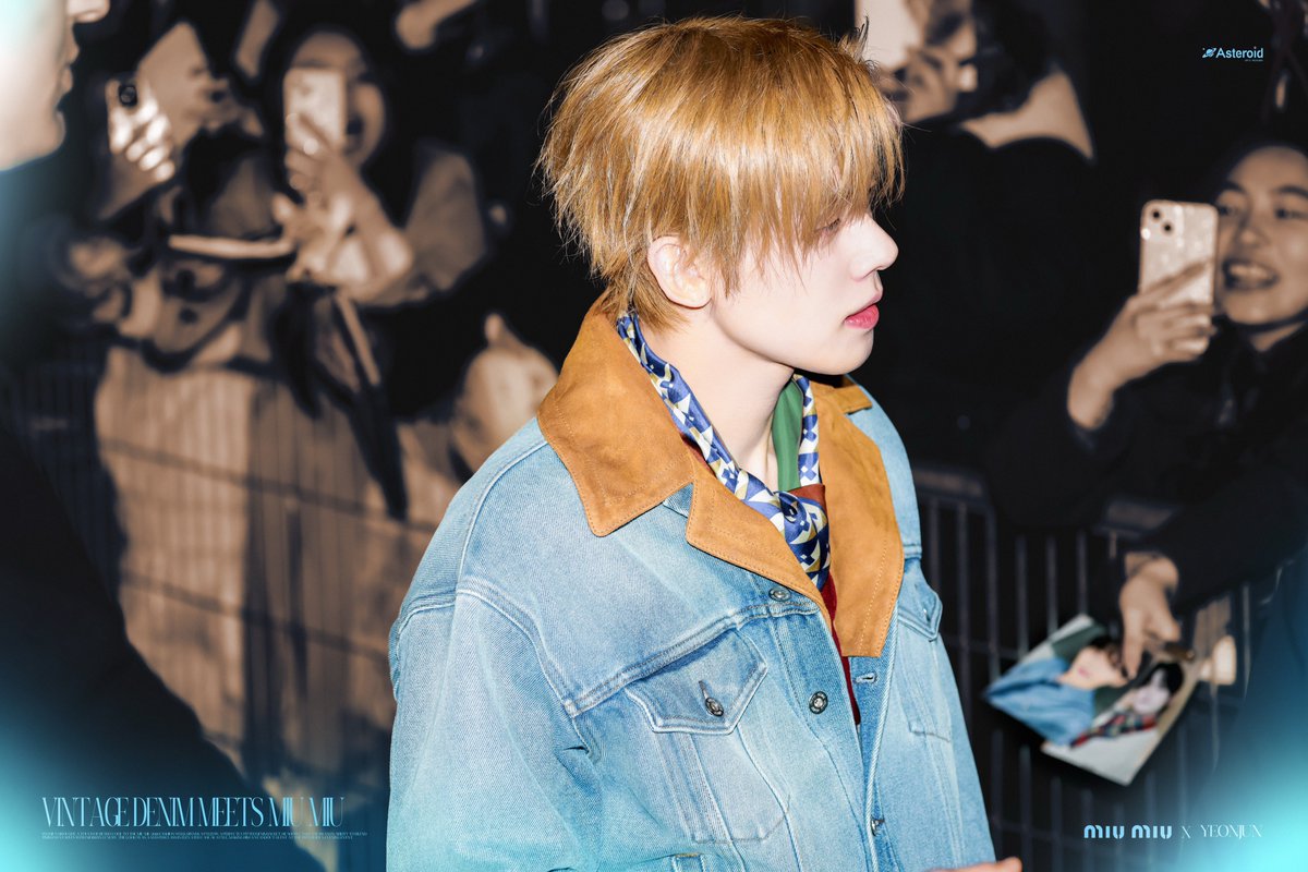 Asteroid_YJ's tweet photo. 260310 YJ x MiuMiu 🐱

#TXT #TOMORROW_X_TOGETHER      
#연준 #YEONJUN 
#YEONJUNxMiuMiu #MiuMiuFW26
@MIUMIUofficial https://t.co/yK3I4GyZRY