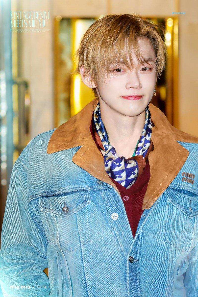 Asteroid_YJ's tweet photo. 260310 YJ x MiuMiu 🐱

#TXT #TOMORROW_X_TOGETHER      
#연준 #YEONJUN 
#YEONJUNxMiuMiu #MiuMiuFW26
@MIUMIUofficial https://t.co/yK3I4GyZRY